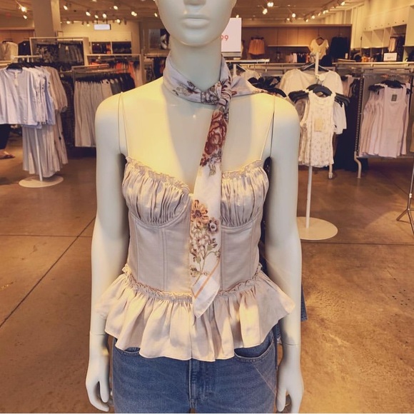 H&M BROCK COLLECTION NWT Corset Style Top - Picture 14 of 16